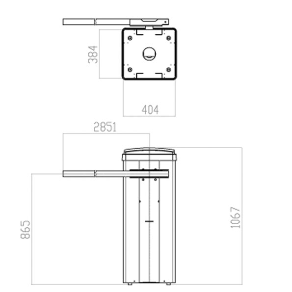 AB200 Barrera automática de alta velocidad