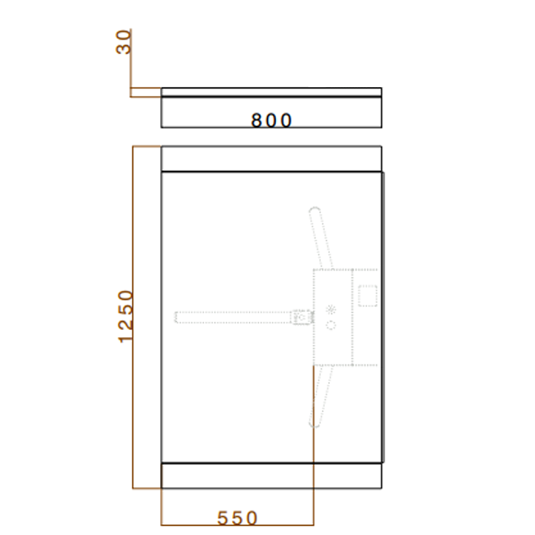 PA200 Plataforma para molinete MC200