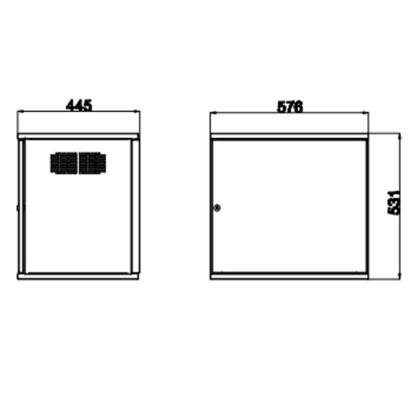 RK009 Rack de 19" 9U